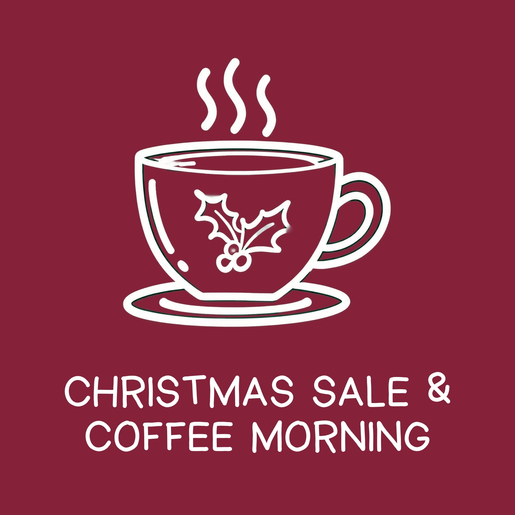 Christmas Sale Coffee Morning